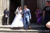 20210704195010_IMG_4844: Foto, video: Motorkáři z Freedoom Čáslav gratulovali novomanželům Procházkovým