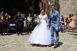 20210704195010_IMG_4868: Foto, video: Motorkáři z Freedoom Čáslav gratulovali novomanželům Procházkovým