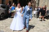 20210704195010_IMG_4884: Foto, video: Motorkáři z Freedoom Čáslav gratulovali novomanželům Procházkovým