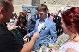 20210704195010_IMG_4909: Foto, video: Motorkáři z Freedoom Čáslav gratulovali novomanželům Procházkovým