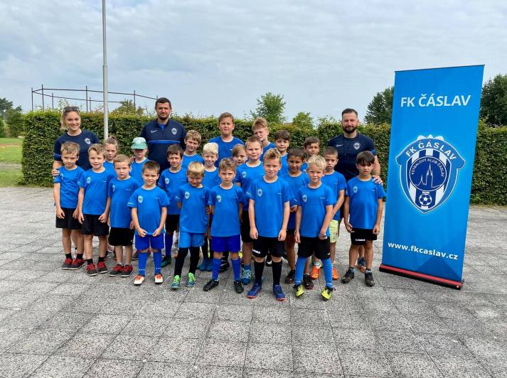 Fotbalový kemp pod hlavičkou FK Čáslav si děti v Žehušicích užily