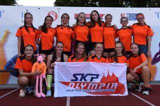 Starší žákyně SKP Olympia vybojovaly 5. místo ve finále KP družstev!