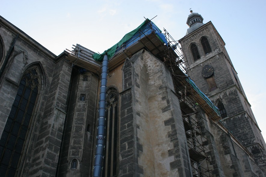 Rekonstrukce kostela svatého Jakuba bude rozdělena do etap, farnosti chybí finance