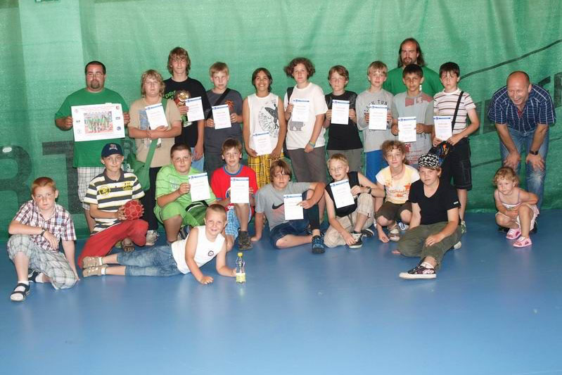 Mladší žáci a minižáci Sparty získali titul v oblastním přeboru 2010 - 2011