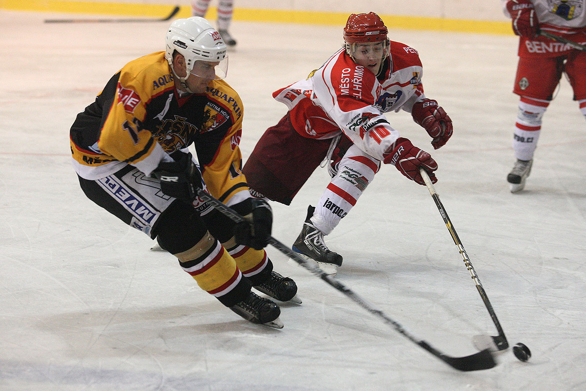 Fanoušci kutnohorského klubu se opět bavili hokejem, ve středu to odnesl Pelhřimov