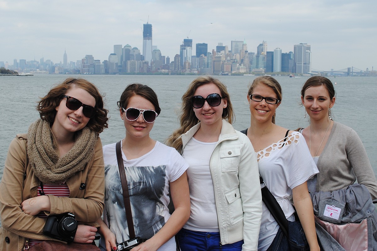 Kutnohorští gymnazisté v USA: Výlet na Ellis Island a Liberty Island