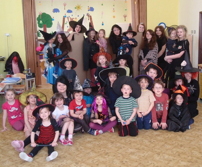 Mateřskou školu Masarykova v Čáslavi navštívily čarodějnice