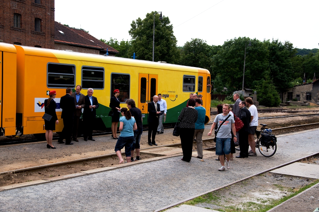 Evropská unie pomohla zmodernizovat vlakové soupravy na trati do Zruče
