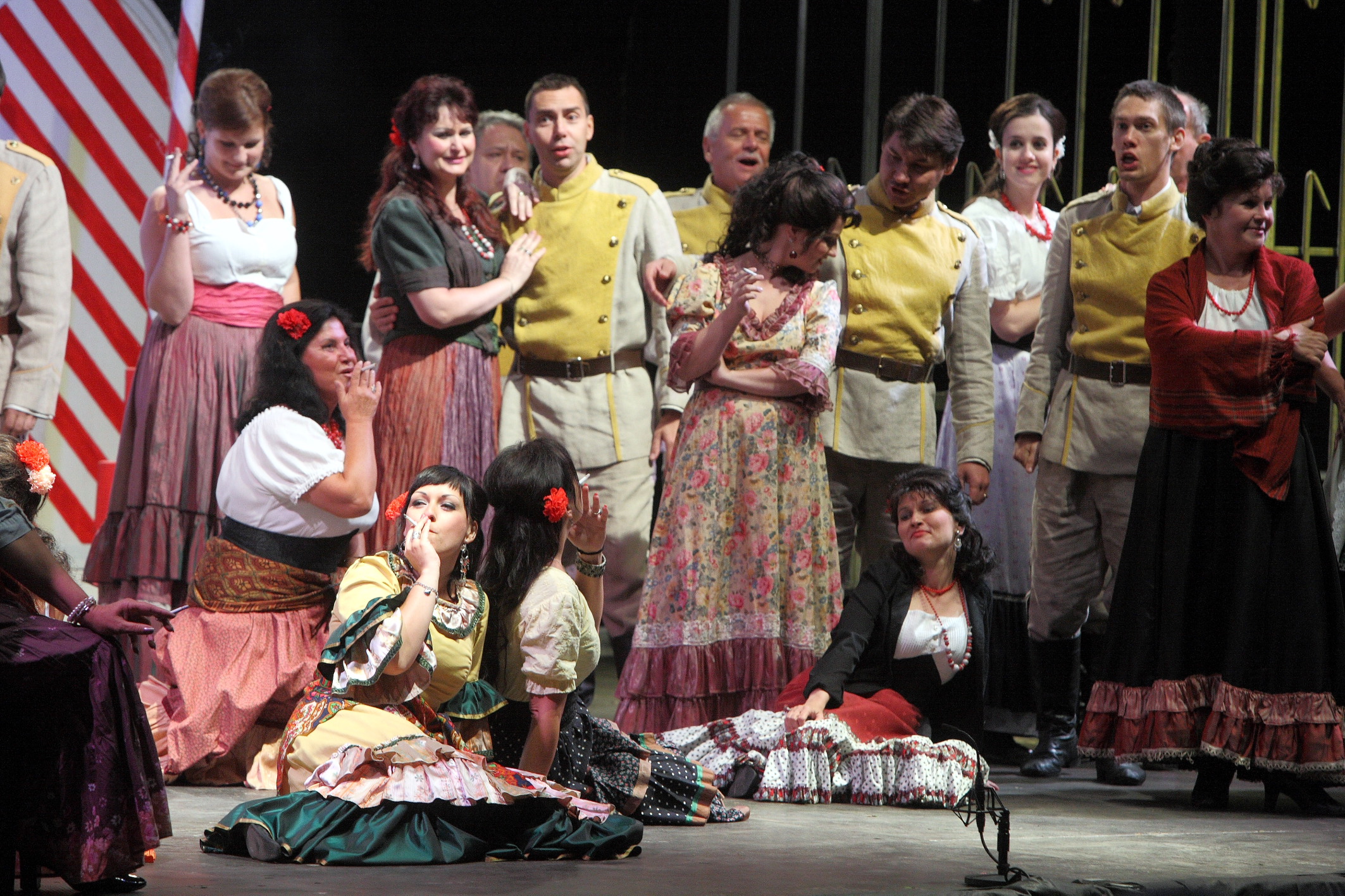 Bizetova opera Carmen zazní v pátek v zámeckém parku Kačina