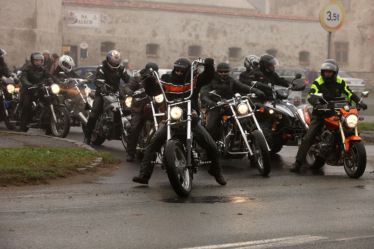 Motorkáři z Royal Riders letos naposledy vyrazí do kutnohorských ulic