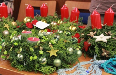 Vánoční výstavu připravují v sále Domova Barbora v Kutné Hoře