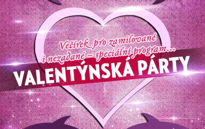Kutnohorská Palma láká na Valentýskou párty pro zamilované páry i nezadané