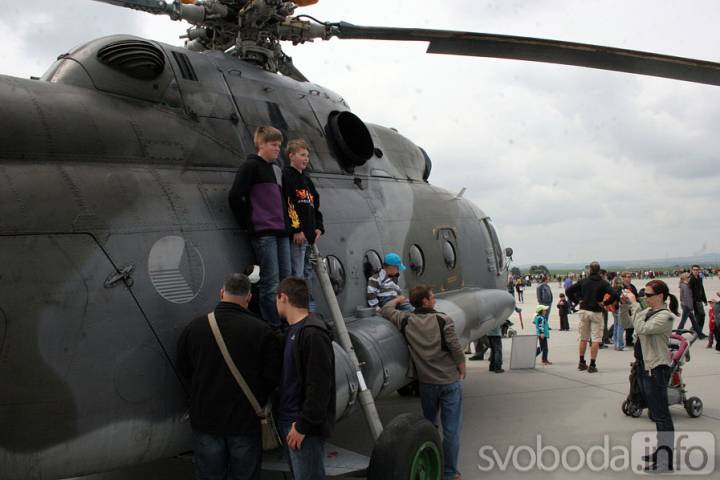 Čáslavské letiště se otevře veřejnosti, v akci předvedou i bojové letouny a vrtulníky