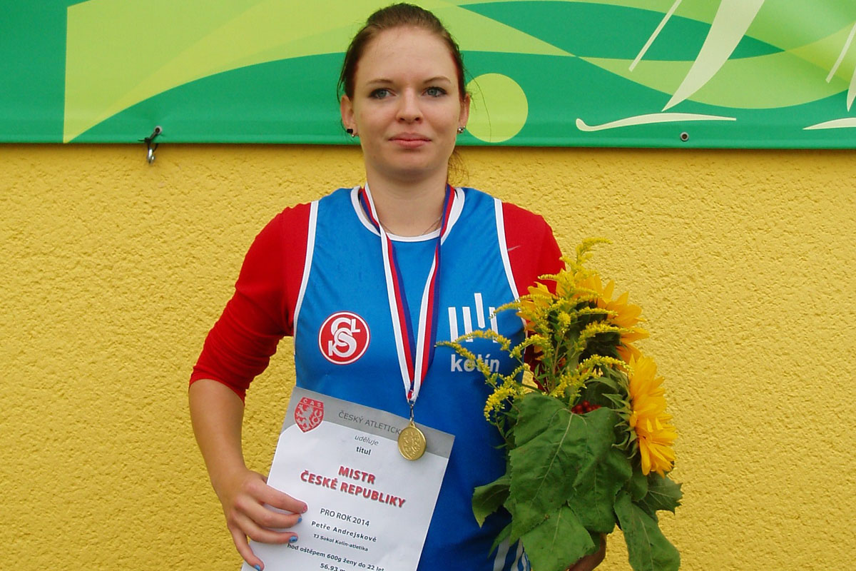 Petra Andrejsková se zasloužila o rekord mistrovství a získala zlato!