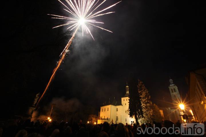 Novoroční ohňostroj letos nejlépe uvidíte od chrámu sv. Barbory