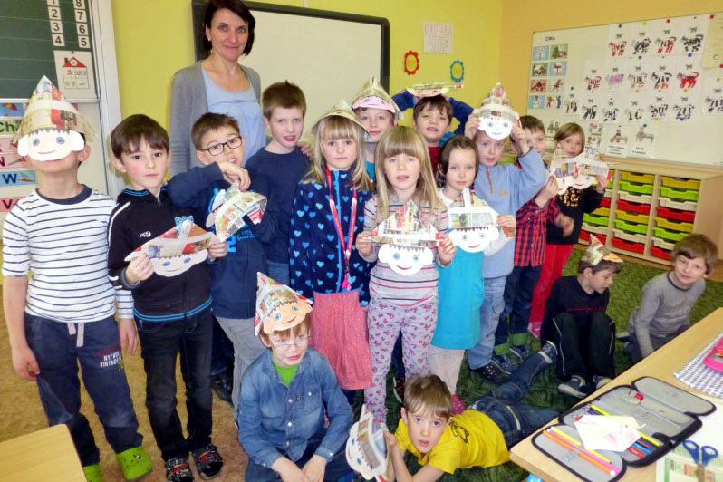 Foto: Den naruby na ZŠ Žižkov - děti si vyzkoušely učitelskou profesi