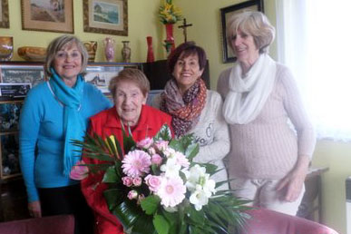 Nejstarší občanka Kutné Hory Marie Koudelová oslavila 101 let