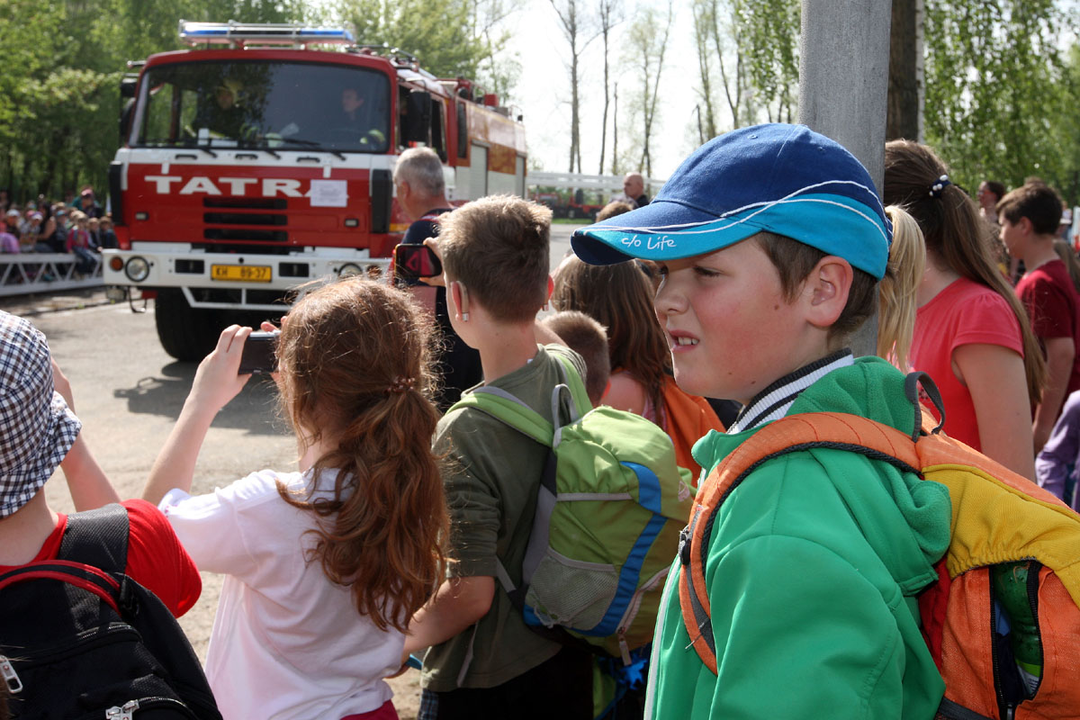 Foto: Den otevřených dveří na kutnohorské hasičské stanici přilákal stovky diváků