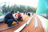 dsc_0109: Čáslavští tenisté jsou na zimní sezonu připraveni, zastřešili antukový kurt