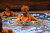 5G6H0485: Foto: V kutnohorském bazénu pod vedením Karly Fialové utužili fyzickou kondici