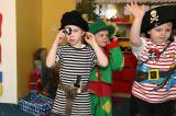 5G6H3577: Foto: Karnevalový víkend v Křeseticích vyvrcholil v pondělí v základní a mateřské škole