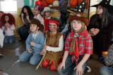 5G6H3621: Foto: Karnevalový víkend v Křeseticích vyvrcholil v pondělí v základní a mateřské škole