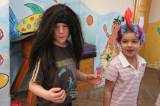 5G6H3663: Foto: Karnevalový víkend v Křeseticích vyvrcholil v pondělí v základní a mateřské škole