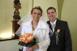 5G6H7927: Veronika a Peter Čunderlíkovi si pro svatební den vybrali poslední zimní víkend
