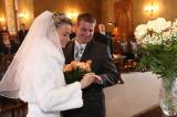 5G6H8056: Veronika a Peter Čunderlíkovi si pro svatební den vybrali poslední zimní víkend