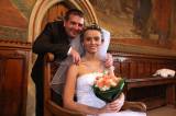 5G6H8212: Veronika a Peter Čunderlíkovi si pro svatební den vybrali poslední zimní víkend