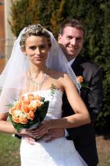 5G6H8384: Veronika a Peter Čunderlíkovi si pro svatební den vybrali poslední zimní víkend