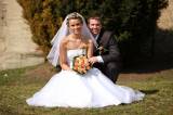5G6H8410: Veronika a Peter Čunderlíkovi si pro svatební den vybrali poslední zimní víkend