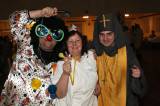 5G6H9271: Foto: Hlízovský karneval nabídl řadu masek a předtančení divokých čarodějnic