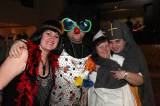 5G6H9305: Foto: Hlízovský karneval nabídl řadu masek a předtančení divokých čarodějnic