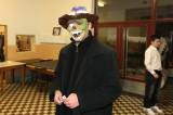 5g6h9441: Foto: Hlízovský karneval nabídl řadu masek a předtančení divokých čarodějnic
