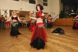 5G6H9477: Foto: Hlízovský karneval nabídl řadu masek a předtančení divokých čarodějnic