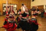 5G6H9503: Foto: Hlízovský karneval nabídl řadu masek a předtančení divokých čarodějnic
