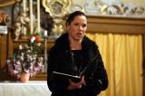 5G6H1853: Denisa Folkeová a Lucie Prokopová v paběnickém kostele přednesly Stabat Mater