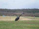 DSCN9276: Foto: Nová atrakce Sedlecké pouti - vrtulník startující přímo pod okny domů na sídlišti