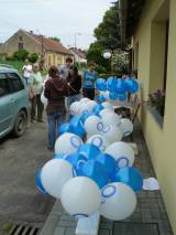 P1340213: Ve Vodrantech u Čáslavi si užili dětský den, nevadilo ani deštivé počasí