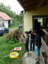 P1340223: Ve Vodrantech u Čáslavi si užili dětský den, nevadilo ani deštivé počasí