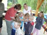 P1340392: Ve Vodrantech u Čáslavi si užili dětský den, nevadilo ani deštivé počasí