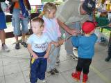 P1340444: Ve Vodrantech u Čáslavi si užili dětský den, nevadilo ani deštivé počasí
