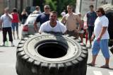 5G6H7548: Foto: V Kutné Hoře ve velkém parnu bojovali o další pohárové body strongmani