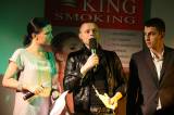 5G6H4519: Foto: K prvním narozeninám firmě King Smoking gratulovala řada celebrit