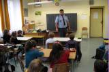 201211092: Policisté ze Zbraslavic v rámci prevence navštívili děti ze Základní školy Malešov