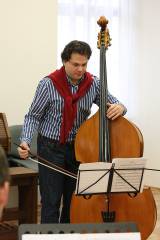 5G6H0759: Foto: Kutnohorský komorní orchestr zkouší na vánoční koncerty v GASKu