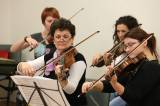 5G6H0860: Foto: Kutnohorský komorní orchestr zkouší na vánoční koncerty v GASKu
