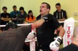 5G6H4668: V dospělé kategorii kickboxerského vánočního turnaje si vítězství vybojoval Marek Flekal