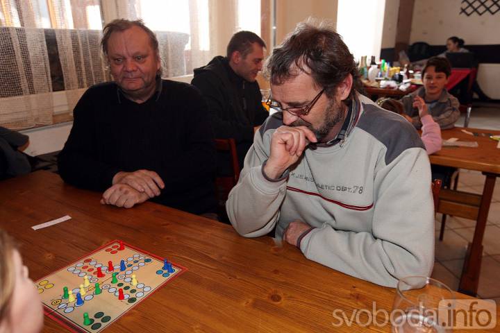 Hlavní putovní cenu malešovského turnaje "Člověče, nezlob se" získal Pavel Prát